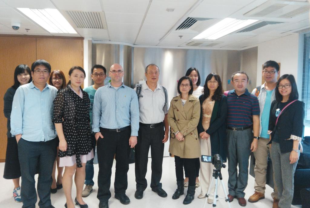 我中心代表团在香港的言语治疗所参观考察